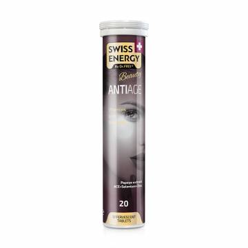 Витаминно-минеральный комплекс SWISS ENERGY Anti Age А, С, Е + цинк + селен + папайя, 20 шипучих таблеток Витаминно-минеральный комплекс SWISS ENERGY Anti Age А, С, Е + цинк + селен + папайя, 20 шипучих таблеток