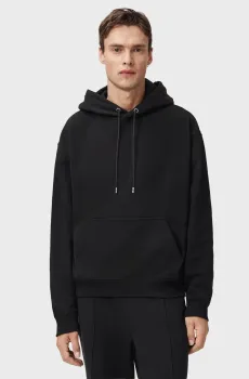 Мужское черное худи MILO Черный XL AllSaints M009ND