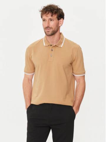 Boss Поло Parlay 190 50494697 Бежевий Regular Fit Boss Поло Parlay 190 50494697 Бежевий Regular Fit