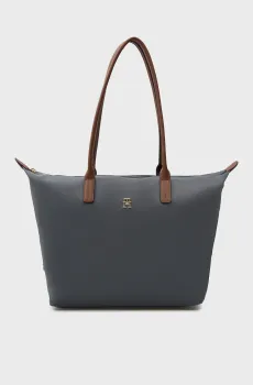 Женская темно-серая сумка POPETTE Серый ONESIZE Tommy Hilfiger AW0AW17711