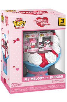 Набор игровых фигурок Funko Pop! Bouquet серии Sanrio Май Мелоди и Куроми, от 3 лет, 3 шт (87807)