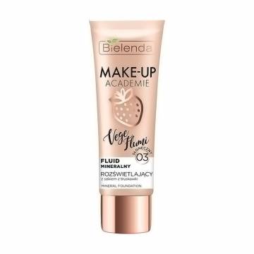 Уценка! Минеральный тонирующий флюид для лица Bielenda Make-Up Academie Vege Flumi Fluid Mineralny 03 Темно-бежевый, 30 мл Уценка! Минеральный тонирующий флюид для лица Bielenda Make-Up Academie Vege Flumi Fluid Mineralny 03 Темно-бежевый, 30 мл