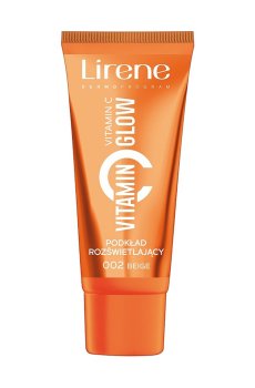 Уценка! Тональная основа для лица Lirene Vitamin Glow 002 Beige, 30 мл