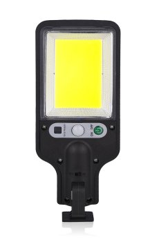 Светодиодный настенный уличный светильник, с датчиком движения и солнечной батареей