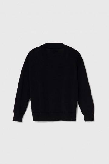Детский кардиган Emporio Armani цвет синий лёгкий Детский кардиган Emporio Armani цвет синий лёгкий