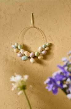 Великодній вінок - різнобарвний