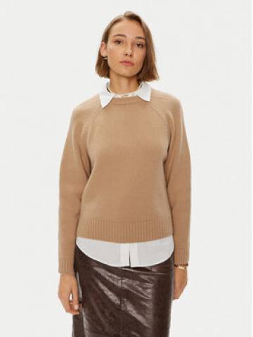 Weekend Max Mara Светр 2425366162 Бежевий Regular Fit Weekend Max Mara Светр 2425366162 Бежевий Regular Fit