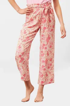 Женские розовые брюки 7/8 FATI Розовый XL Etam 6528711