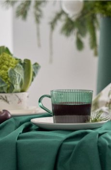 Кухоль, 4 шт. - синьо-зелений