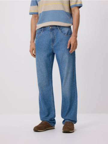 Reserved - Джинси straight fit - синій - TK551-50J Reserved - Джинси straight fit - синій - TK551-50J
