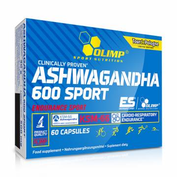 Ашваганда Olimp Sport Nutrition Ashwagandha 600 Sport, 60 капсул Ашваганда Olimp Sport Nutrition Ashwagandha 600 Sport, 60 капсул