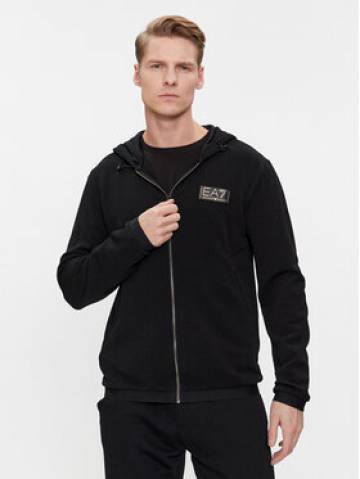 EA7 Emporio Armani Світшот 6RPM69 PJG1Z 1200 Чорний Regular Fit EA7 Emporio Armani Світшот 6RPM69 PJG1Z 1200 Чорний Regular Fit