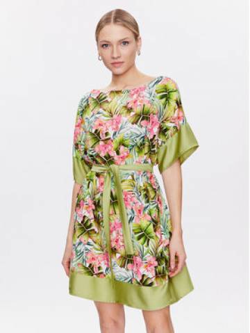 Liu Jo Beachwear Пляжна сукня VA3141 T3347 Зелений Relaxed Fit Liu Jo Beachwear Пляжна сукня VA3141 T3347 Зелений Relaxed Fit