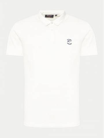 INDICODE Поло Kigan 41-039 Білий Regular Fit INDICODE Поло Kigan 41-039 Білий Regular Fit