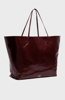 Женская темно-коричневая кожаная сумка Коричневый ONESIZE Bimba Y Lola 252BBAJ3J.10607