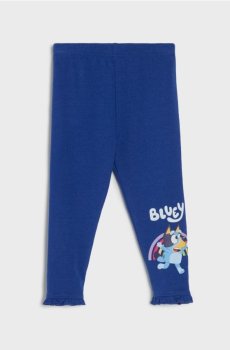 Бавовняні легінси Bluey - сіро-фіолетовий