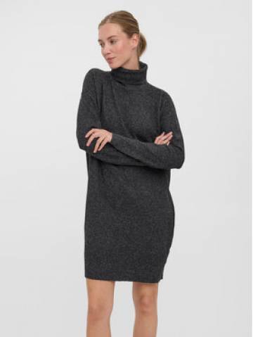Vero Moda Трикотажна сукня 10199744 Чорний Regular Fit Vero Moda Трикотажна сукня 10199744 Чорний Regular Fit