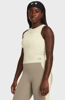 Женский бежевый топ Vanish Elite Vent Tank Бежевый XS Under Armour 1383653-273