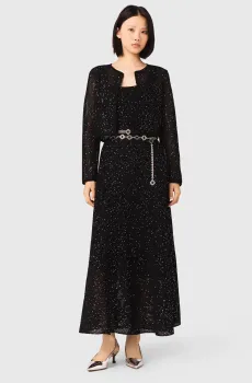 Женский черный жакет Черный 34 MAJE MFPCA00691_Black