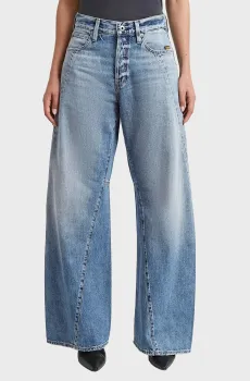Женские голубые джинсы Contor 3D Голубой 27-30 G-Star RAW D27690,D536