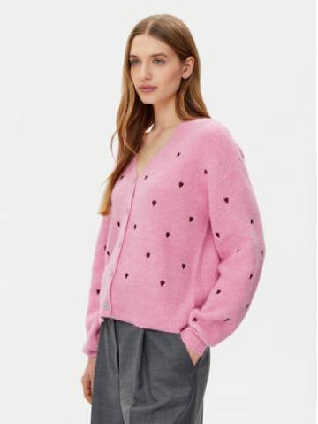 YAS Кардиган Bow 26034899 Рожевий Regular Fit YAS Кардиган Bow 26034899 Рожевий Regular Fit
