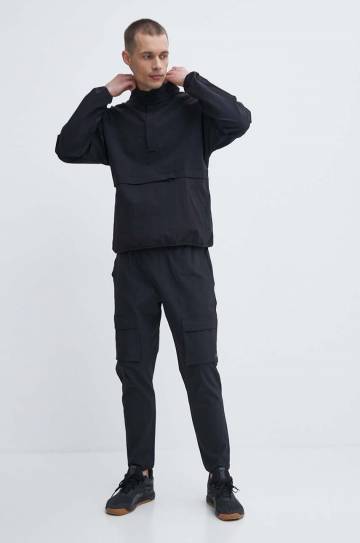 Куртка для тренировок Reebok Active Collective Skystretch цвет чёрный переходная 100075694 Куртка для тренировок Reebok Active Collective Skystretch цвет чёрный переходная 100075694