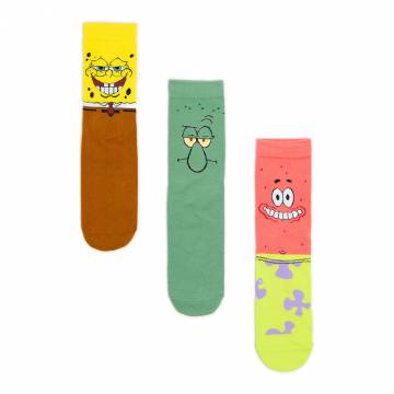 Cropp - Шкарпетки жіночі SpongeBob SquarePants - різнобарвний Cropp - Шкарпетки жіночі SpongeBob SquarePants - різнобарвний