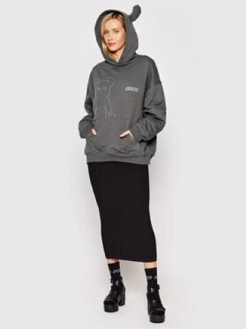 2005 Світшот Unisex Horned Сірий Regular Fit 2005 Світшот Unisex Horned Сірий Regular Fit