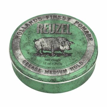 Помада для укладки волос Reuzel Green Pomade Grease Medium Hold, 340 г Помада для укладки волос Reuzel Green Pomade Grease Medium Hold, 340 г