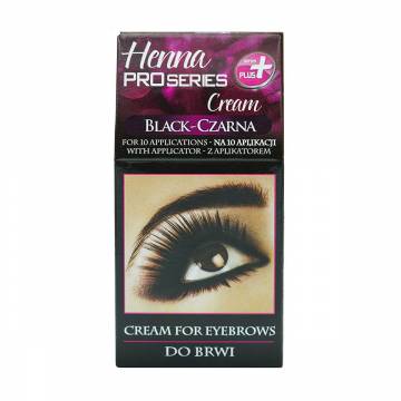 Краска для бровей Henna ProSeries Cream, Black, 30 мл Краска для бровей Henna ProSeries Cream, Black, 30 мл