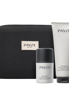 Мужской набор для лица и тела Payot Optimale (гель для душа, 200 мл + гель-крем для лица, 50 мл + косметичка)
