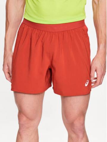 Asics Спортивні шорти Road 5In Short 2011C391 Оранжевий Regular Fit Asics Спортивні шорти Road 5In Short 2011C391 Оранжевий Regular Fit