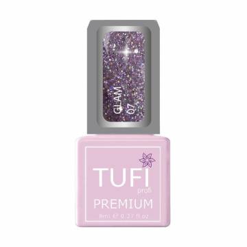Гель-лак для ногтей Tufi Profi Premium Glam 07 Персефона, 8 мл Гель-лак для ногтей Tufi Profi Premium Glam 07 Персефона, 8 мл