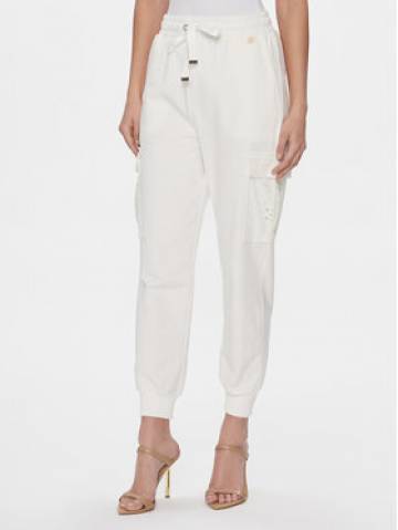Fracomina Joggery FR24SVC004F432R1 Écru Regular Fit Fracomina Joggery FR24SVC004F432R1 Écru Regular Fit
