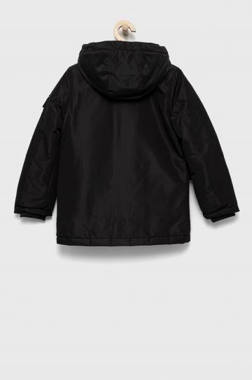 Детская куртка Calvin Klein Jeans цвет чёрный Детская куртка Calvin Klein Jeans цвет чёрный