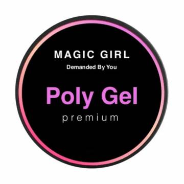 Полигель для наращивания ногтей Magic Girl PolyGel White Белый, 15 мл Полигель для наращивания ногтей Magic Girl PolyGel White Белый, 15 мл