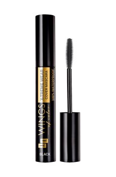 Водостойкая тушь для ресниц AA Wings of Color X-Treme Wear Cover Mascara 01 Black, 10 мл