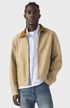 Мужская бежевая куртка Бежевый S Levi’s® 005AF;0004
