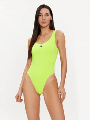 Calvin Klein Swimwear Купальник KW0KW02401 Зелений Calvin Klein Swimwear Купальник KW0KW02401 Зелений