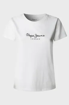 Женская белая футболка MAE Белый XS Pepe Jeans PL5000122