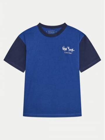 Calvin Klein Jeans Футболка IB0IB02330 Голубий Regular Fit Calvin Klein Jeans Футболка IB0IB02330 Голубий Regular Fit