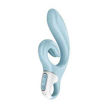 Клиторально-вагинальный вибратор Satisfyer Love Me Rabbit Vibrator голубой, 1 шт Клиторально-вагинальный вибратор Satisfyer Love Me Rabbit Vibrator голубой, 1 шт