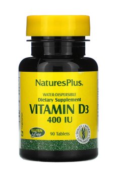 Витамин Д3 NaturesPlus Vitamin D3, 400 МЕ, 90 таблеток