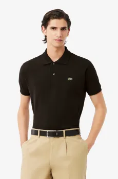 Мужское коричневое поло Коричневый L Lacoste L1212SKB