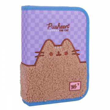 Пенал Yes HP-03 Pusheen Playful одинарний з клапаном (533661) Пенал Yes HP-03 Pusheen Playful одинарний з клапаном (533661)