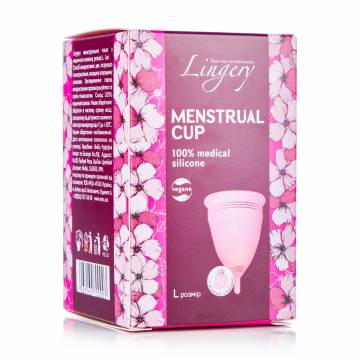 Менструальная чаша Lingery размер L, 1 шт Менструальная чаша Lingery размер L, 1 шт