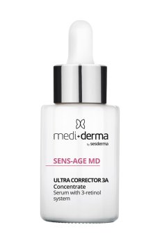 Омолаживающая липосомальная сыворотка для лица Mediderma Sens-Age MD Ultra Corrector 3A Concentrate Serum, 30 мл