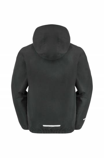 Детский дождевик Jack Wolfskin FLAZE цвет чёрный Детский дождевик Jack Wolfskin FLAZE цвет чёрный