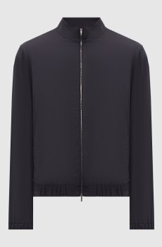 Синяя куртка с шерстью