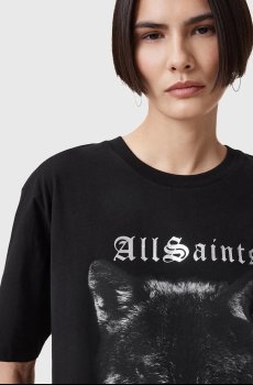 Хлопковая футболка AllSaints DAWN